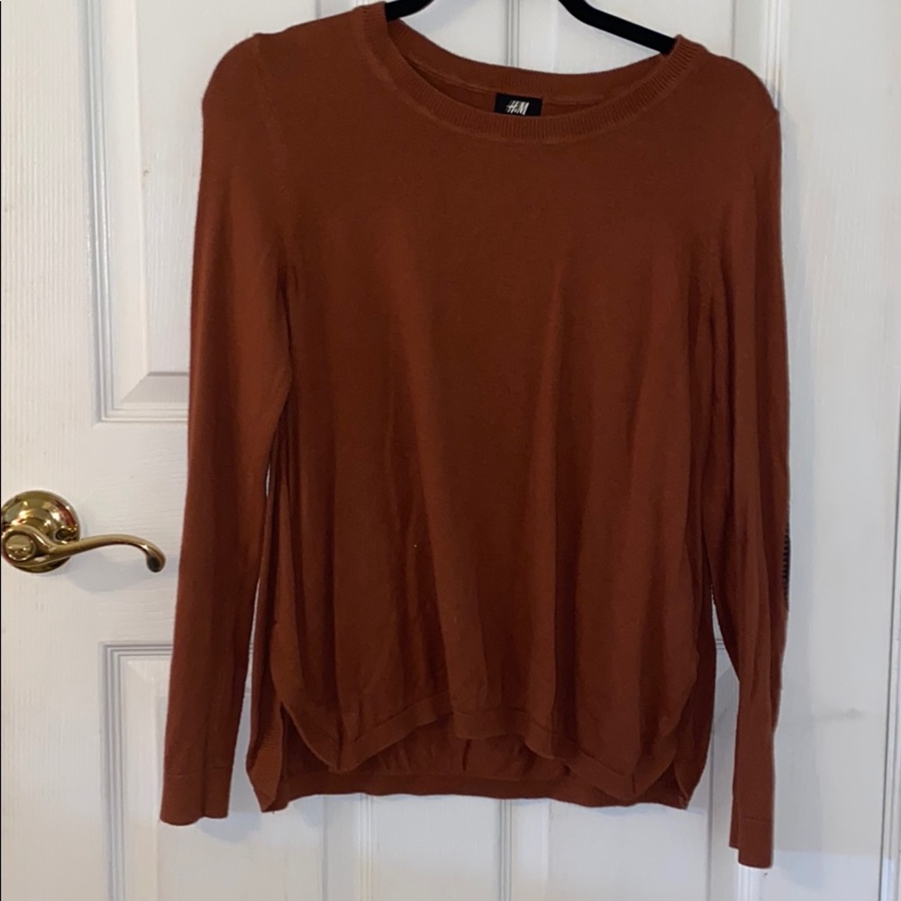 Camel colored Crew neck Sweater
